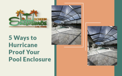 5 Ways to Hurricane Proof Your Pool Enclosure